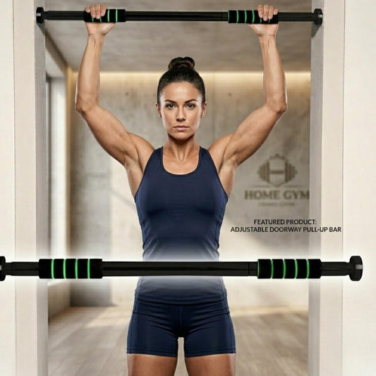 100 kg adjustable no screw pull up bar For Home (62-100cm) Kids & Adults