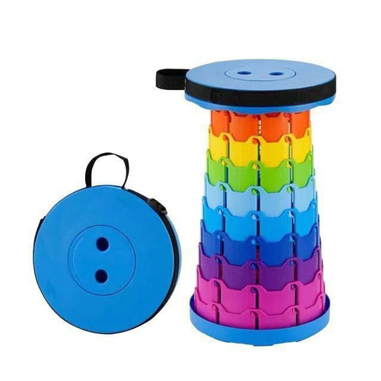 Upgraded Collapsible Stool, Portable Folding Stool