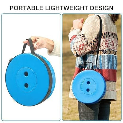 Upgraded Collapsible Stool, Portable Folding Stool