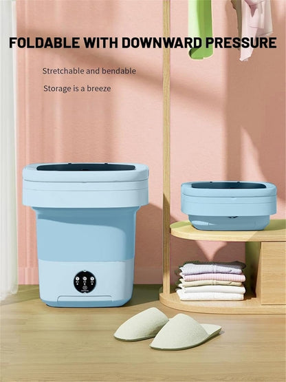 Portable Washing Machine, 16L Mini Washing Machine With Spin Basket