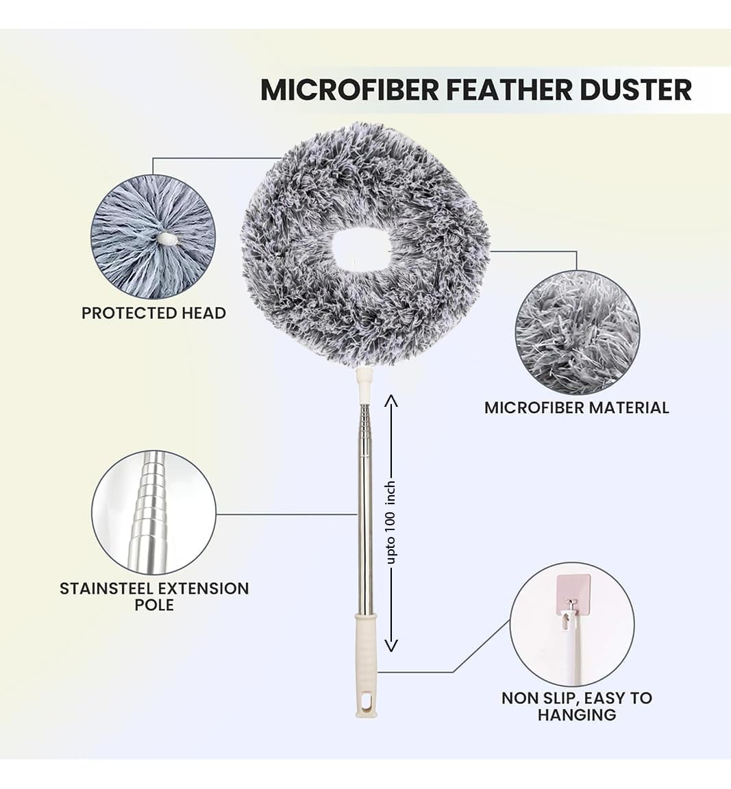 Round Fan Cleaner Brush