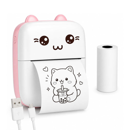 Mini Portable Thermal Printer Bluetooth Pocket Printer