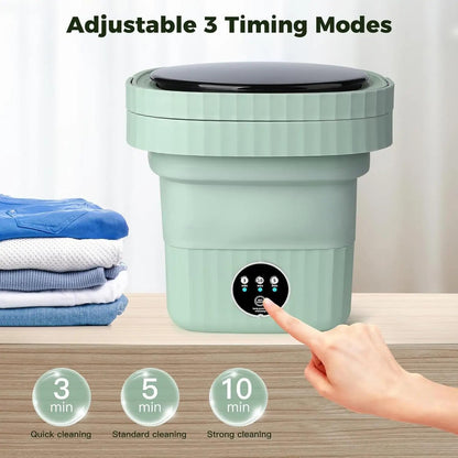 Portable Washing Machine, 16L Mini Washing Machine With Spin Basket