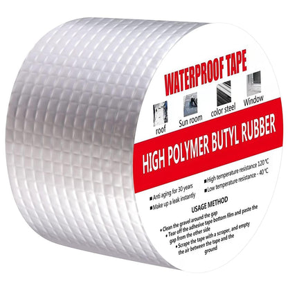 Super Strong Adhesive Waterproof Permanent Repair Aluminum Butyl Tape