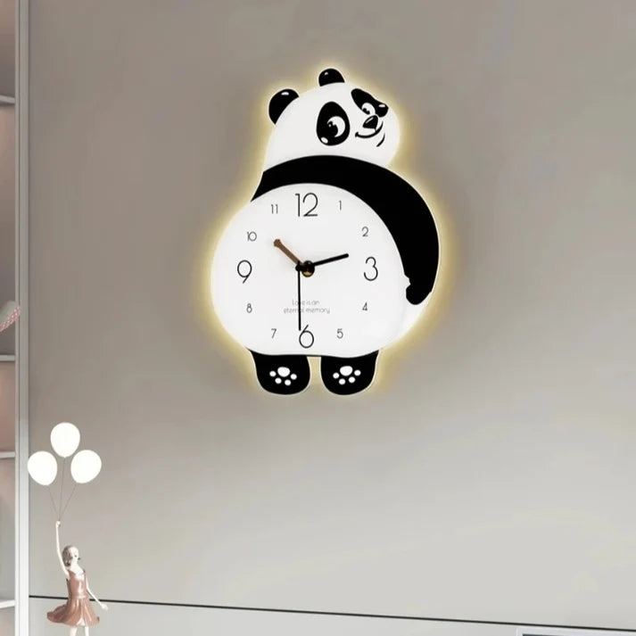Panda Pendulum Clock