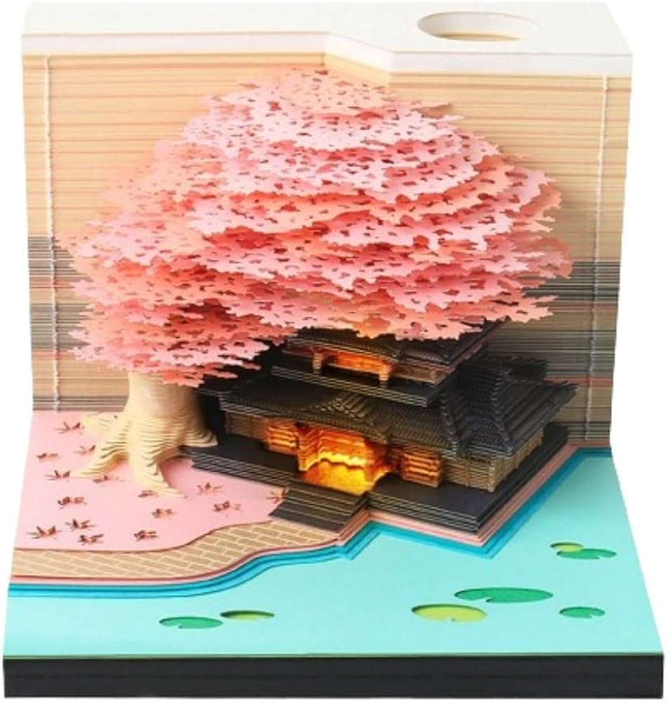 3D Memo Pads Calendar 2026, DIY Art Creative