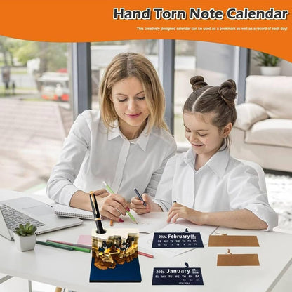 3D Memo Pads Calendar 2026, DIY Art Creative